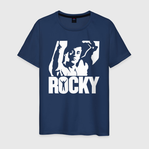 Мужская футболка хлопок Рокки Бальбоа Rocky