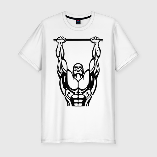 Мужская футболка премиум Street Workout K-ntxt Фото 01 Мужская футболка премиум Street Workout K-ntxt Фото 01