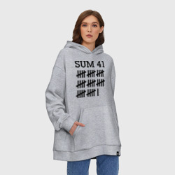 Худи SuperOversize хлопок Sum 41 black - фото 2