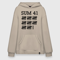 Худи SuperOversize хлопок Sum 41 black