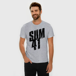 Мужская футболка хлопок Slim Sum forty one - фото 2