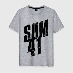Sum forty one – Мужская футболка хлопок с принтом купить со скидкой в -20%