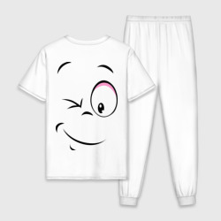 Мужская пижама хлопок Позитив со всех сторон