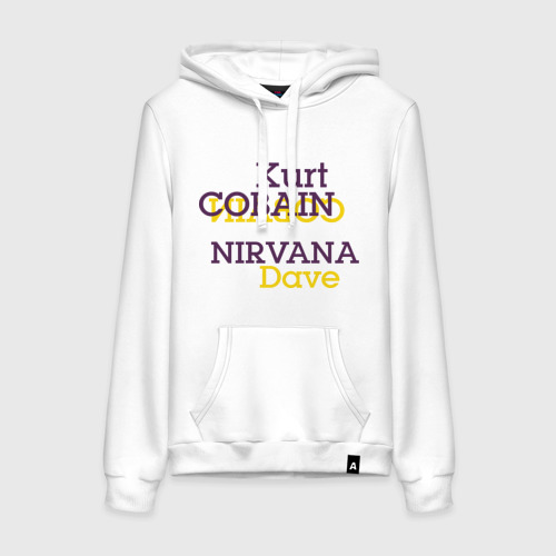 Женская толстовка хлопок Kurt Cobain Nirvana