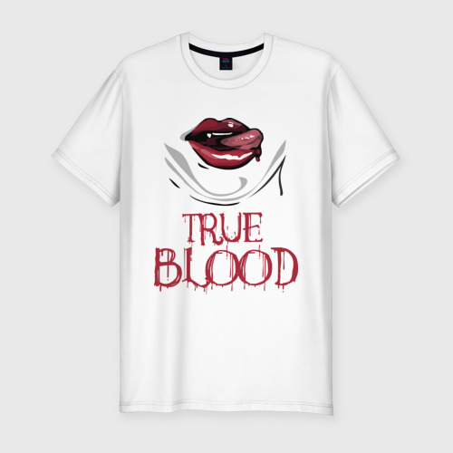 Мужская футболка хлопок Slim true blood