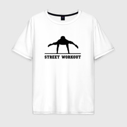 Мужская футболка хлопок Oversize Street Workout V