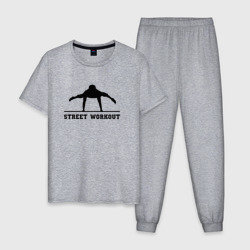 Мужская пижама хлопок Street Workout V