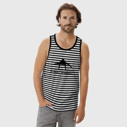 Мужская майка хлопок Street workout v - фото 2