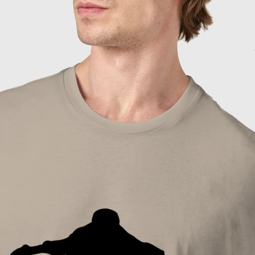 Мужская футболка хлопок с принтом Street workout v - картинка 6 Мужская футболка хлопок Street workout v - фото 6