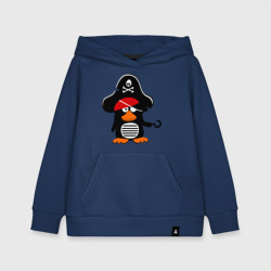 Детская толстовка хлопок Пингвин - тусовщик