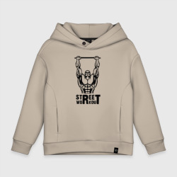 Детское худи Oversize хлопок Стрит воркаут чемпион