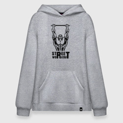 Худи SuperOversize хлопок Стрит воркаут чемпион