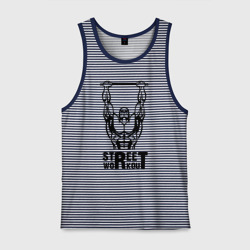 Мужская майка хлопок Стрит воркаут чемпион