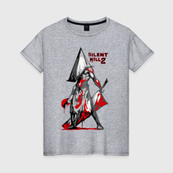 Женская футболка хлопок Silent Hill палач
