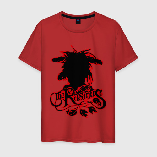 Мужская футболка хлопок The Rasmus (2), цвет красный