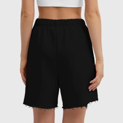 Женские шорты oversize футер хлопок Орлий меч - фото 2
