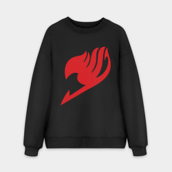 Мужской свитшот oversize без начеса хлопок Fairy Tail Фейри Тейл