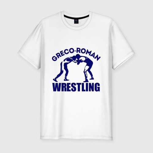 Мужская футболка хлопок Slim Greco-roman wrestling
