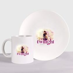 Набор: тарелка + кружка Twilight forever