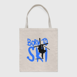Шоппер BioNature Born to ski