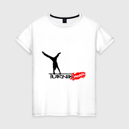 Женская футболка хлопок Turnikman 2013, цвет белый