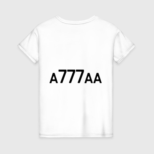 Женская футболка хлопок Брянская область-32, цвет белый - фото 2