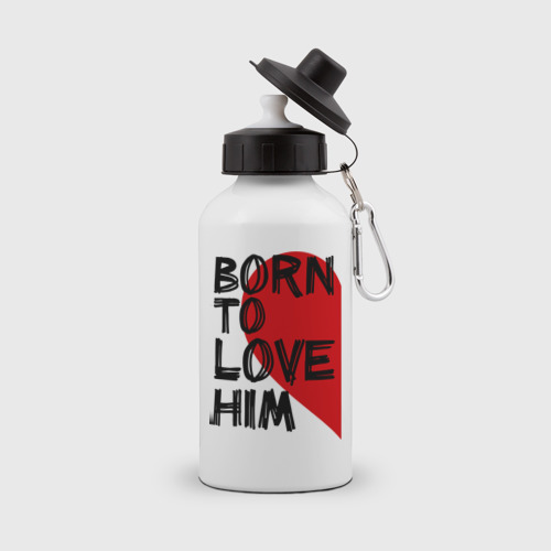 Бутылка спортивная Born to love him