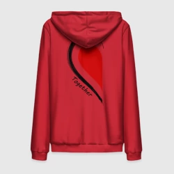 Мужская толстовка на молнии хлопок Together forever first