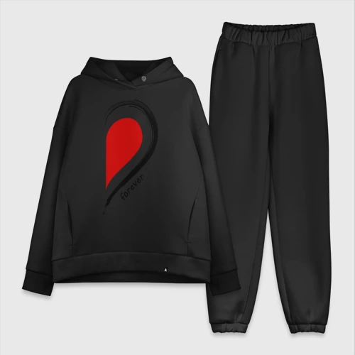 Женский костюм хлопок Oversize Together forever second