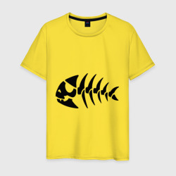 Мужская футболка хлопок Рыба-пират