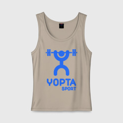 Женская майка хлопок Yopta Sport