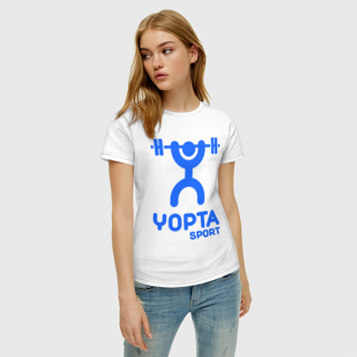 Женская футболка хлопок Yopta Sport - фото 3