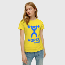 Женская футболка хлопок Yopta Sport - фото 2