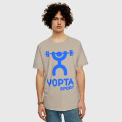 Мужская футболка хлопок Oversize Yopta Sport - фото 2