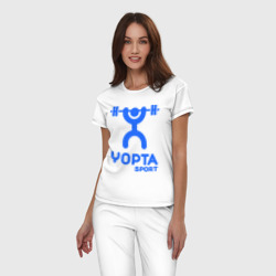 Женская пижама хлопок Yopta Sport - фото 2