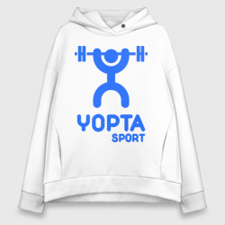 Женское худи Oversize хлопок Yopta Sport