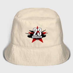 Мужская панама хлопок Лого - 23 февраля