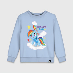 Детский свитшот хлопок Rainbow Dash