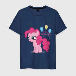 Мужская футболка хлопок Young Pinkie Pie