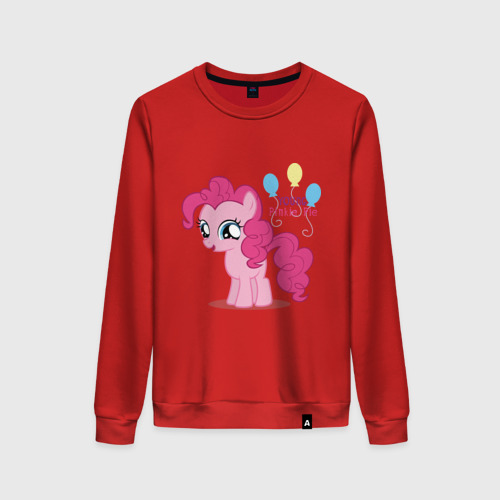 Женский свитшот хлопок Young Pinkie Pie, цвет красный