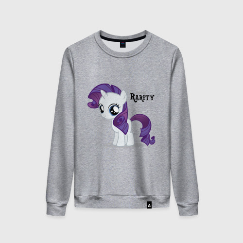 Женский свитшот хлопок Young Rarity, цвет меланж