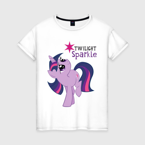 Женская футболка хлопок Young Twilight Sparkle Фото 01 Женская футболка хлопок Young Twilight Sparkle Фото 01