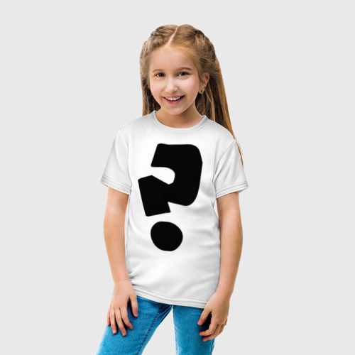 Детская футболка хлопок Вопрос-ответ - фото 5