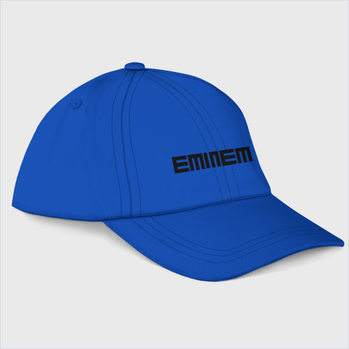 Бейсболка Eminem black logo, цвет синий