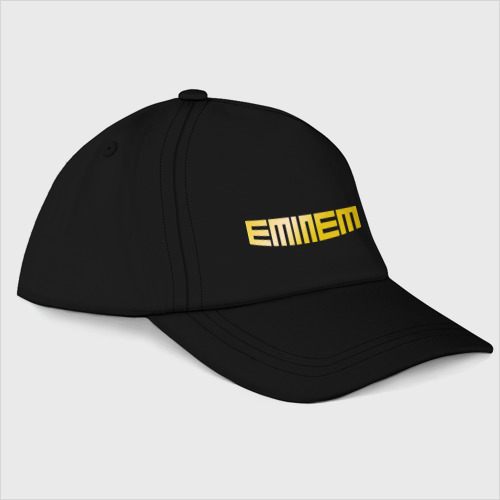 Бейсболка Eminem gold, цвет черный