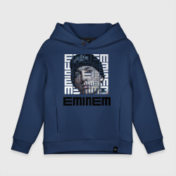 Детское худи Oversize хлопок Eminem grey