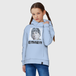 Детское худи Oversize хлопок Eminem grey - фото 2