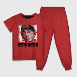 Детская пижама хлопок Eminem grey