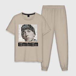 Мужская пижама хлопок Eminem grey