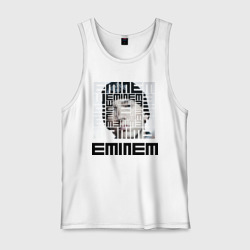 Мужская майка хлопок Eminem grey